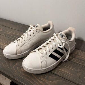 Adidas Grand Court Cloud White & Black Sneakers